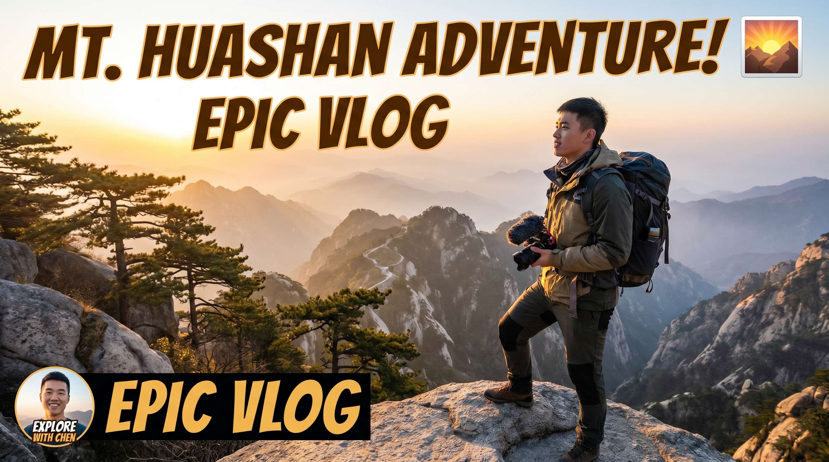 菠萝视频旅行Vlog：华山探险生活视频分享，www.np1odz.cn